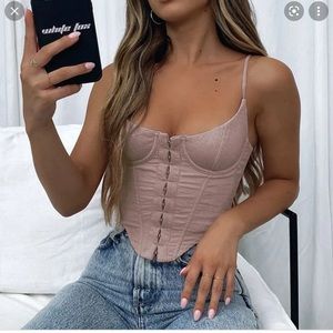 NWT!!!White fox boutique. Stay young bustier